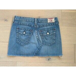 True Religion Denim Mini Skirt - Size 29